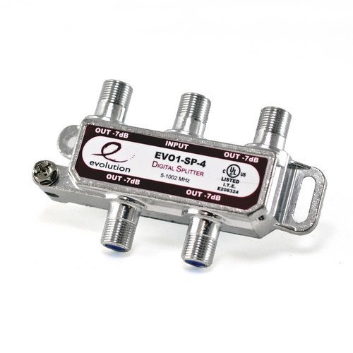 PPC Evolution 4 Way Cable Splitter EVO1-SP-4 by Evolution