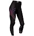 2XU Women's Mid-Rise Compression Tights (Black/Sunset, Xs)