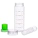 LA Organics Fruit Infuser Water Bottle - 100% Leak Proof and BPA Free - Fruit Infused Water Bottle Comes with Bonus Infusion Recipe Ebook