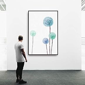 Framed Canvas Wall Art Beautiful Leaves Canvas Prints Home Artwork Decoration for Living Room,Bedroom - 16x24 inches