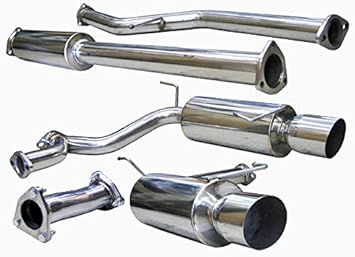 Amazon Com Tsudo 03 07 Accord Lx Ex V6 Coupe Evo2 Jdm Catback Exhaust Automotive