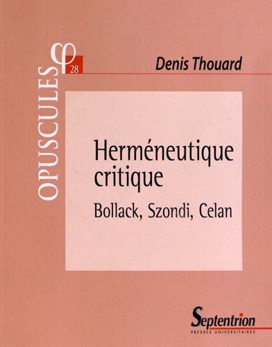 Herméneutique critique