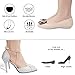 CAcB sox 3 pairs Women's Lowest Cut Liner Socks w/Forefoot Cushion & Silicone Heel,3 pairs