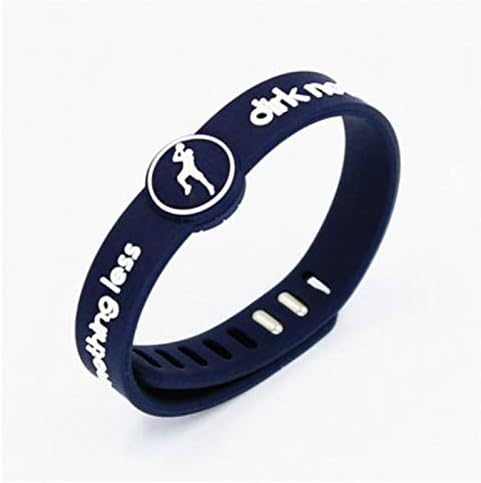 ???????? rand Wade Owen Bracelet Bangle Basketball Players Motion Silica Adjustable Wristband (Navy Nowitzki