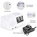 Digital Alarm Clock Radio Clock 2 Alarms Dual USB Charging Port Snooze Founction for Bedroom (D-Old)
