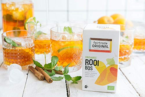 Rooibos Tee von Fairtrade Original | 120 Teebeutel | Set 6 x 20 Beutel = 210 g | 100% Roibusch im Beutel | Bio und Fair… – Bild 5