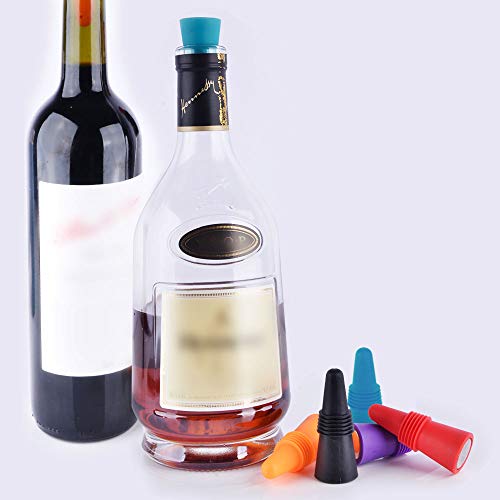 5 SZUAH+Silicone+Reusable+Beverage+Assorted