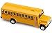 Diecast Friction School Bus - Pull Back 5 Inches Long Metal School Bus – Die-Cast Vehicles – Gift, Party Bag, Stuffers, Fillers - by Kidsco