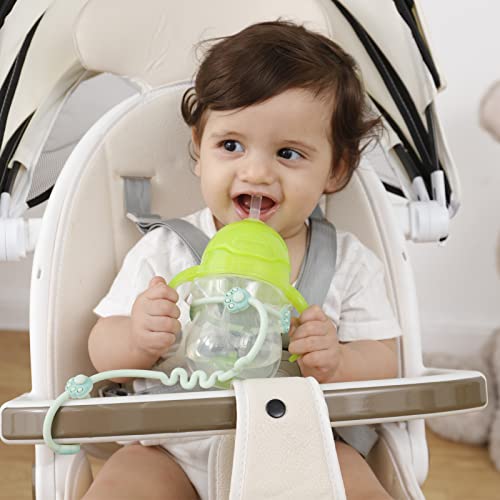 Toy Safety Straps 2PK Stretchable Silicone Adjustable Pacifier Clips