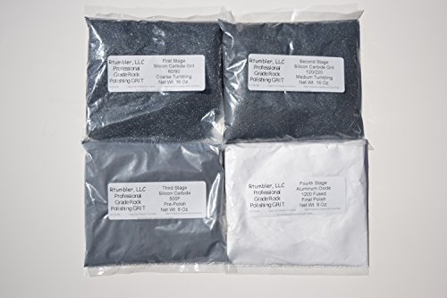 Rock Tumbler Grit for 15 pound Tumbler