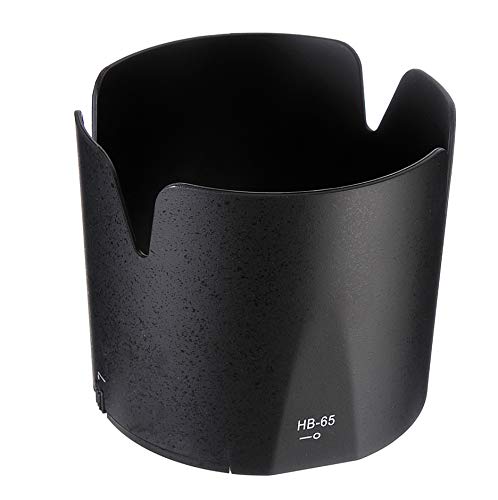 Foto4easy HB-65 Lens Hood,Bayonet Mount Lens Hood for Nikon AF-S Nikkor 80-400mm f/4.5-5.6G ED VR (Black)
