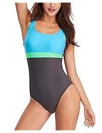 Traje de baño deportivo de una pieza para dama