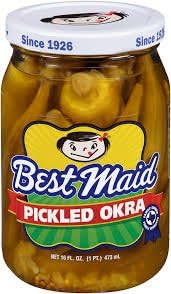 Best MaidPicked Okra, 16 oz. jar, (Pack of 2)