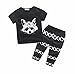 Morecome Newborn Kids Boys Outfits T-shirt Tops&Pants Clothes