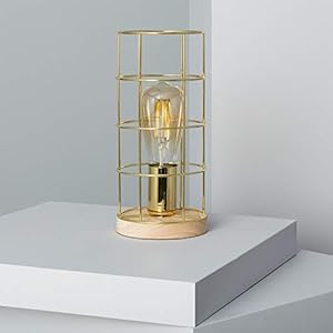 LEDKIA LIGHTING Tafellamp Kavez Goud