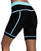 Womens Cycling Shorts - Breathable 3D Padded Cycling Tights Bicycle Bike Half Pants
