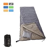RUBEDER Sleeping Bag – Lightweight Portable, Waterproof, Comfort with Compression Sack – Great for 3 Season Traveling,Camping,Hiking Sleeping Bags