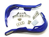 TMS Blue Handlebar Hand Brush Guards for Honda Motocross Off-road ATV Dirt Bike Dualsport Motorcycle MX XL XR CRF 200 250 350 400 450 500 600 650