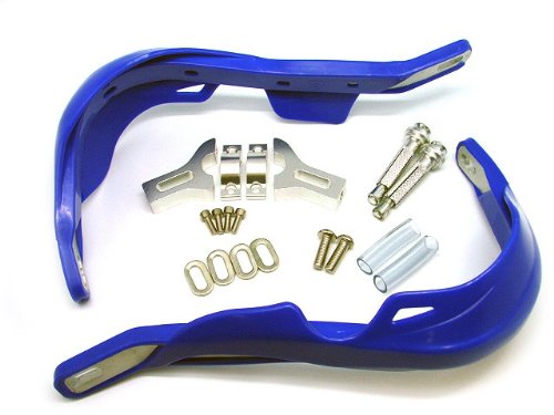 TMS Blue Handlebar Hand Brush Guards for Honda Motocross Off-road ATV Dirt Bike Dualsport Motorcycle MX XL XR CRF 200 250 350 400 450 500 600 650