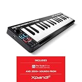 M Audio Keystation Mini 32 MK3 | Ultra Portable Mini USB MIDI Keyboard Controller With ProTools First | M Audio Edition and Xpand 2 by AIR Music Tech
