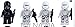 12Pcs Star Wars 7 Minifigures The Force Awakens Kylo Ren Captain Phasma Building Blocks Set Figures Bricks Toys Lego Compatible