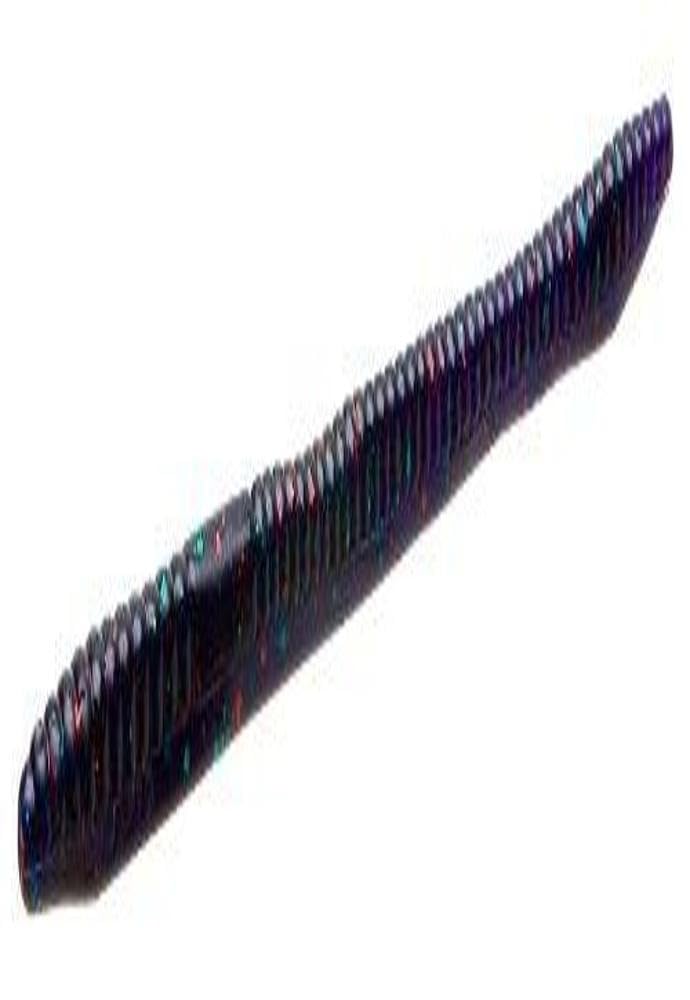 Zoom Bait Finesse Worm Bait-Pack of 20 (Junebug Red, 4.75-Inch)