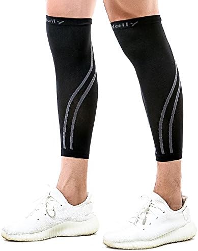 Udaily Calf Compression Sleeves for Men & Women (20-30mmhg) - Calf Support Leg Compression Socks for Shin Splint & Calf Pain Relief