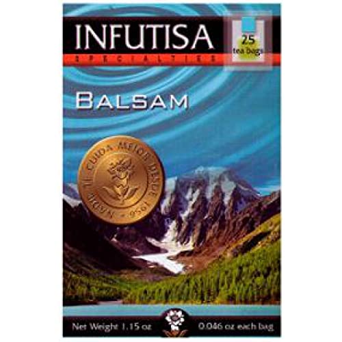 INFUTISA BALSAM infusion 25bags, Black, Standard