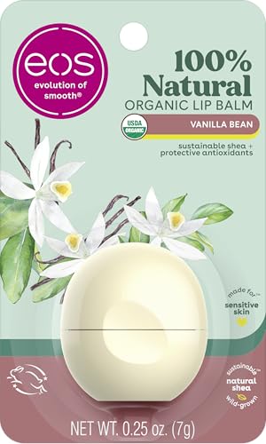 eos 100% Natural & Organic Lip Balm Sphere- Vanilla Bean, 0.25 oz 41tjpqXGWKL