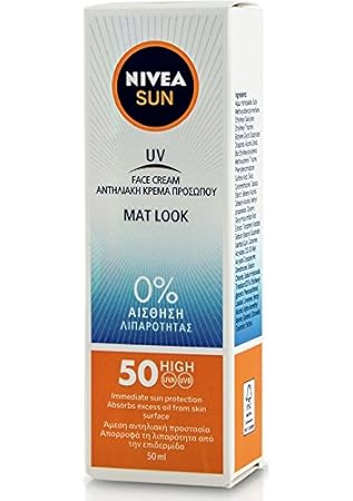 nivea oil free sunscreen