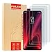 [3-Pack] PULEN for Xiaomi Mi 9T and Xiaomi Mi 9T Pro Screen Protector,HD Bubble Free Anti-Fingerprints 9H Hardness Tempered Glass
