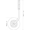 Brocraft-Boat-Launching-Dolly-12-Wheels-For-Inflatable-Boats-Aluminum-Boats