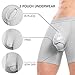 Separatec Men's 3 Pack Micro Modal Viscose Separate Pouches Comfort Fit Boxer Briefs