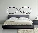 GUAngqi Love Bedroom Wall Decal Sticker Art Decor Home Vinyl Lettering