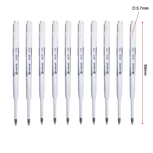 Kaco G2 Gel Ink Refills for Retractable Gel Pens, Fine Point(0.5mm