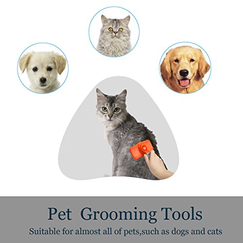 Suppets Self Cleaning Slicker Brush For Long Hair Short Hair Dogs