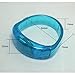 Voice Activated Sound Control LED Flashing Bracelet Wristband Bangle Light-emitting bracelet for Night Pub Bar Disco Party 5 Pack
