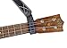 Walker & Williams AT-2 Black Carving Leather Acoustic Guitar Strap Button Headstock Adaptor For Acoustic, Electric, And Bass Guitars