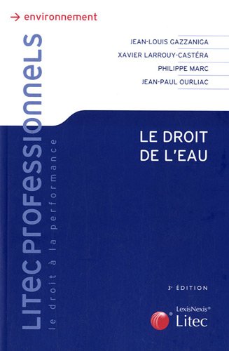 Le  droit de l'eau