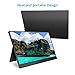 ELECROW CrowVi 13.3 Inch USB-C Portable Monitor 1920×1080 IPS with Dual USB Type-C/ 1x Mini HDMI/Built-in Speaker Ultra Thin USB Powered Screenthumb 4