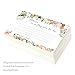 40 Pack Floral Baby Shower Advice Cards for Parents to Be, Gender Neutral Keepsake Or Guest Book Alternative for Your Baby Registry Gift Idea, Perfect to Fill-in Good Wishes and Ideas for New Moms