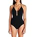 SUMEI Women's Swimwear Retro One Piece Swimsuits Sexy Bikini Cross Back Bathing Suits