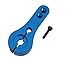 Apex RC Products Blue Aluminum Clamping Servo Horn 24T Hitec 8002