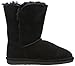 BEARPAW Women's Abigail Winter Boot, Black, 8 M US