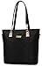 Womens 6 Pcs Lightweight Tote Work Bag Handbag and Purse Set