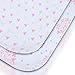 Bassinet Sheets for Baby Girl, 3 Pack Jersey Cotton Cradle Fitted Sheets, Baby Bedding Sheet Set for Rectangle, Oval, or Hourglass Bassinet Mattress