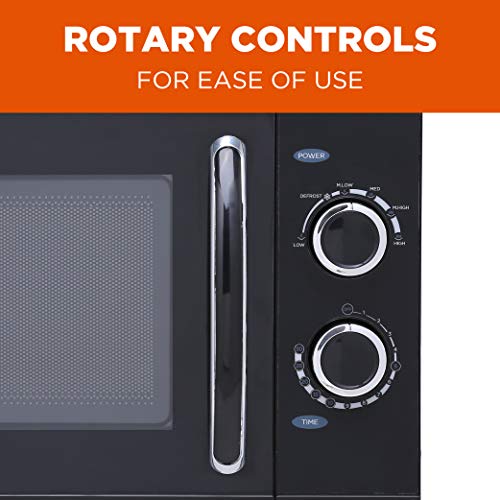 Commercial Chef CHMH900B6C 0.9 Cubic Foot Countertop Microwave, Compact