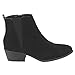 Beston DE04 Women's Chelsea Style Side Zipper Ankle Booties Half Size Small