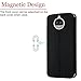 Motorola Moto G5s Plus Case,Premium Flip Leather Wallet Case Stand Kickstand Card Slot Magnetic Closure Full Body Protective Cover Clear TPU Bumper Thin Case for Moto G5s+ (Black)