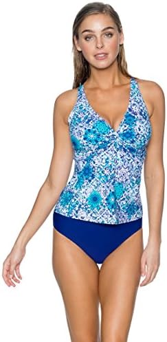 Sunsets Women's Forever Tankini Printed, Odyssea, 40F/38G/36H